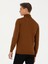 Erkek Kahverengi Slim Fit Balıkçı Yaka Basic Triko Kazak 50270163-VR029 5