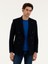 Erkek Lacivert Slim Fit Yün Karışımlı Kruvaze Ceket 50278131-VR033 1
