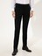 Erkek Siyah Slim Fit Kumaş Pantolon 50250844-VR046 2