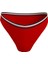 Kırmızı Kadın Bikini Alt Cheeky Hıgh Leg Bıkı, Xlg UW0UW0529 1