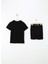 Baskılı Siyah Erkek Çocuk T-Shirt Jacolıver Ss Tee And Shorts Set Jnr 2