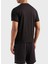 Bisiklet Yaka Siyah Erkek T-Shirt 3DPT12PJ7BZ 4