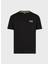 Bisiklet Yaka Siyah Erkek T-Shirt 3DPT12PJ7BZ 5