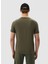 Bisiklet Yaka Haki Erkek T-Shirt 3DPT07PJM9Z 4