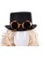 Retro Goth Steampunk Silindir Ş Ük Cosplay Kostüm Ş Cadılar I Endüstriyel Yaş Aksesuar Hediye Baş Aşınma , Altın (Yurt Dışından) 5