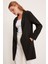 Kadın Siyah Uzun Blazer Ceket 0705 2