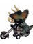 Koca Kafalı Hayvan Figürlü Motosiklet - Triceratops 1
