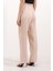 Kadın Bej Yüksek Bel Kumaş Pantolon 6612 4
