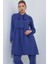 Kadın Indigo Örme Pantolon Tunik Alt Üst Takım 6654 2