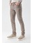 Erkek Açık Kahve Mevsimlik Pamuk 5 Cep Slim Fit Jean Pantolon 3