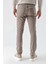 Erkek Açık Kahve Mevsimlik Pamuk 5 Cep Slim Fit Jean Pantolon 4