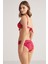 Çıkarılabilir Push Up Lı Kalın Kenarlı Aısso Desenli Dolgulu Bikini Takımı 2
