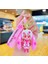 Pembe Anime Hatsune Miku Silikon Anahtarlık Model 2 1