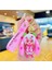 Pembe Anime Hatsune Miku Silikon Anahtarlık Model 2 2