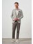 Erkek Çağla Yeşili Dokuma Slim Fit Torba Cep Mono Yaka Spor Ceket 4