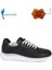 2005-273075 Deri Anatomik Tabanlı Kadın Sneakers Ayakkabı NKT02005-SIYAH Beyaz-36 3