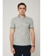 Triko Yaka Fermuarlı Polo Yeşil Erkek Tshirt 2