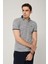 Triko Yaka Fermuarlı Polo Siyah Erkek Tshirt 2