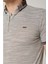 Triko Yaka Fermuarlı Polo Kahve Erkek Tshirt 3