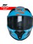 M201 Kapalı Model Çocuk Kaskı (Mavi) 3