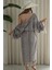 Organik Pamuk Dokuma Tasarım Plaj Kıyafeti/kaftan /kimono /desing Caftan 3