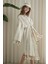 Organik Pamuk Dokuma Tasarım Plaj Kıyafeti/kaftan /kimono /desing Caftan 5