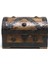 Eskitme Ahşap Metal Süslemeli SANDIK27X20X20X Cm. 1