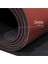 Çift Çizgi Tasarımlı 5mm Kauçuk Yoga Mat Pilates Mat Bordo 3