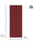 Çift Çizgi Tasarımlı 5mm Kauçuk Yoga Mat Pilates Mat Bordo 4