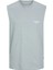 Erkek Sıfır Kollu Oversize T-Shirt - 12256503 5