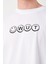 Erkek Bisiklet Yaka Baskı Detaylı Oversize T-Shirt 3