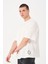 Erkek Bisiklet Yaka Smile Baskı Detaylı Oversize T-Shirt 1