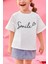 Kız Çocuk Pamuk Smile Çocuk T-Shirt 3