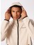 Bej Erkek Kapüşonlu Relaxed Sweatmont DS4M-SWT3232 4