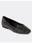 (Shoes) Taş Detaylı Kadın Babet Siyah 3