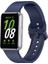 Samsung Galaxy Fit 3 Ile Uyumlu Silikon Spor Kordonlu Klasik Kayış Kordon 1