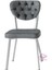 Simge Metal Sandalye Renkli Ayak 2 Li Set Cafe,restaurant,mutfak,salon,yemek Odası Sandalyesi 2