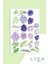 Flower Sticker Planner Ajanda Bullet Journal Için Uygun Set 1