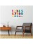 DUVAR ÇIKARTMA STICKER DEKORATİF DUVAR KAĞIDI,SÜS RAKAMLI DESEN PVC 48X33X0,5CM 2