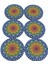 6 Adet Ahşap Desenli Bardak Altlığı Tabanı Eva Kupa Bardak Fincan Altlığı 1