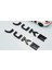 Juke Siyah Abs Çamurluk Yazı Seti Logo Nissan Ile Uyumlu 4