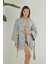 Pamuk Dokuma Tasarım Mini Kimono 8