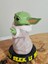 Baby Yoda 3D Renkli Figür 9 cm 4