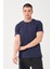 Erkek Bisiklet Yaka Slim Fit T-Shirt 4
