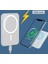 Magsafe Battery Pack Iphone Uyumlu Powerbank 5000 Mah Magsafe Kablosuz Şarj Cihazı Şarj Aleti 2