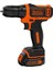 Black Decker BDCDD12K Li/ıon Akülü Vidalama, 10.8V, 0-550 Dev/dk Hız, Çok Renkli BDCDD12 1