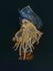 Karayip Korsanları Davy Jones Büst Karayip Korsanları Ahtapot Adam Büst Büyük Boy 25 cm 2