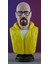 Walter White Breaking Bad Boyalı Büst / Figürü 15 cm 1
