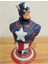 Captain America Ilk Intikam Boyalı Büst 12 cm 1