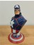 Captain America Ilk Intikam Boyalı Büst 12 cm 2